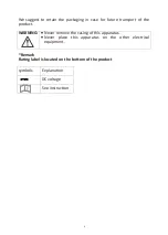 Предварительный просмотр 5 страницы LENCO BT-191 User Manual