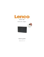 Preview for 1 page of LENCO BTA-101 Quick Manual