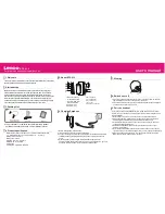 Preview for 1 page of LENCO BTE-010 User Manual