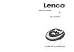 Предварительный просмотр 1 страницы LENCO CD-3772 MP3 Operating Instructions Manual