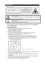 Preview for 17 page of LENCO Classic Phono TCD-2550 User Manual