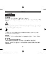 Предварительный просмотр 2 страницы LENCO CR-3302 Instruction Manual