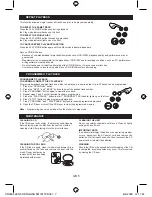 Предварительный просмотр 7 страницы LENCO CR-3303 Instruction Manual