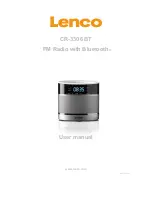 LENCO CR-3306 BT User Manual preview