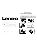 Preview for 27 page of LENCO CS-322 Instruction Manual