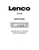 Preview for 42 page of LENCO CS-420 Instruction Manual