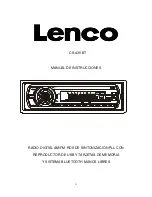 Preview for 32 page of LENCO CS-430BT Instruction Manual