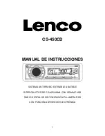 Preview for 38 page of LENCO CS-450 CD Instruction Manual