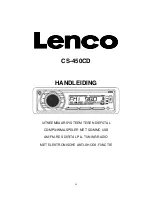 Preview for 51 page of LENCO CS-450 CD Instruction Manual