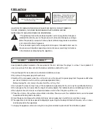 Предварительный просмотр 2 страницы LENCO CS-470 DVD Instruction Manual