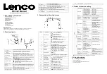 Preview for 1 page of LENCO DC-522 Quick Start Manual