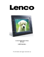LENCO DF-1020 User Manual preview