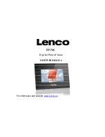 LENCO DF-706 User Manual preview