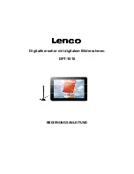 Предварительный просмотр 11 страницы LENCO DFT-1010 User Manual