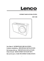 LENCO DIR-70 BK User Manual предпросмотр