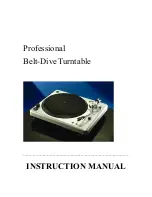 Предварительный просмотр 1 страницы LENCO DJ-1000 Instruction Manual