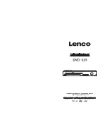 Preview for 56 page of LENCO DVD-225 Instruction Manual