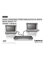 Preview for 1 page of LENCO DVD-249 Owner'S Manual