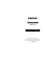 LENCO DVD-321 Instruction Manual preview