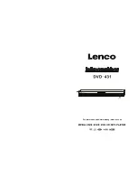 Предварительный просмотр 12 страницы LENCO DVD-431 Instruction Manual