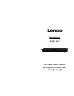 Предварительный просмотр 23 страницы LENCO DVD-431 Instruction Manual