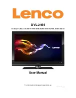 LENCO DVL-2455 User Manual preview