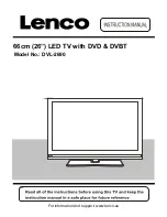 Preview for 1 page of LENCO DVL-2493 Instruction Manual