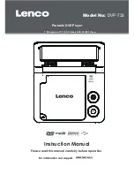 LENCO DVP-733 Instruction Manual preview