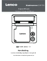 Preview for 113 page of LENCO DVP-733 Instruction Manual