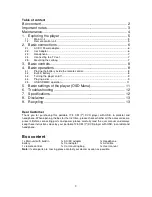 Preview for 2 page of LENCO DVP-735 User Manual