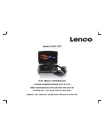 LENCO DVP-937 User Manual preview