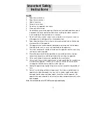 Preview for 3 page of LENCO DVT-1001 Operation Manual