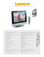 LENCO DVT-1501 Brochure preview