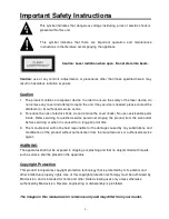 Preview for 2 page of LENCO DVT-1541 Manual