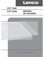 Предварительный просмотр 20 страницы LENCO DVT 1936 (French) Manuel De L'Utilisateur