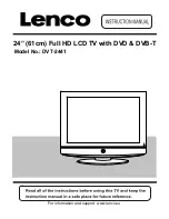 LENCO DVT-2441 Instruction Manual preview