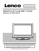 LENCO DVT-2681 Instruction Manual preview