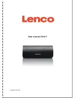 LENCO Grid-7 User Manual предпросмотр