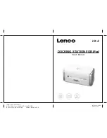 LENCO ID-2 User Manual предпросмотр