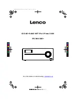 Preview for 29 page of LENCO IPD-9000 DAB+ Instructions Manual