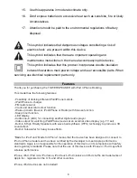 Предварительный просмотр 4 страницы LENCO IPT-6 User Manual