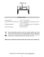 Предварительный просмотр 25 страницы LENCO IPT-6 User Manual