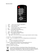 Предварительный просмотр 15 страницы LENCO IR-1650 User Manual