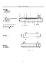 Предварительный просмотр 5 страницы LENCO KCR-150 User Manual