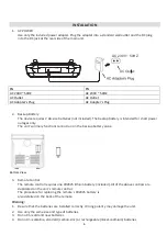 Предварительный просмотр 6 страницы LENCO KCR-150 User Manual