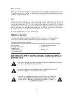 Preview for 3 page of LENCO L-3866 USB User Manual