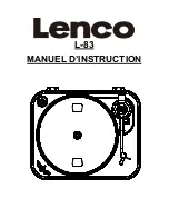 Preview for 14 page of LENCO L-83 Instruction Manual