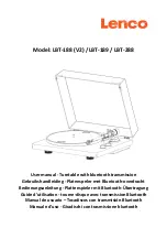 LENCO LBT-188 (V2) User Manual preview