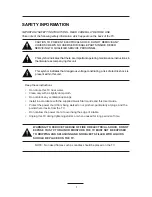 Предварительный просмотр 3 страницы LENCO LED-2215 Instruction Manual