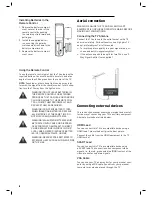 Предварительный просмотр 9 страницы LENCO LED-2217 Instruction Manual